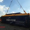 Containers spreader