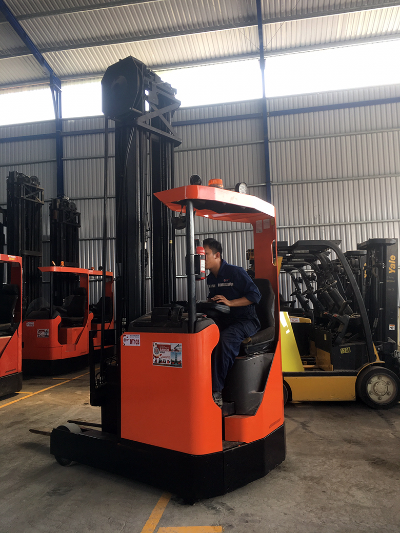 toi uu cho xe nang reach truck