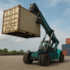 reach stacker van chuyen hang
