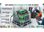 pin lithium cho xe nang