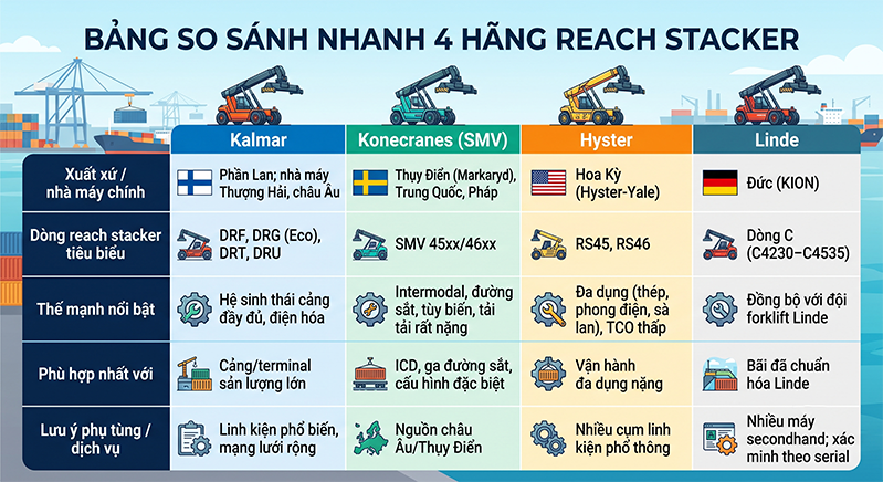 top reach stacker