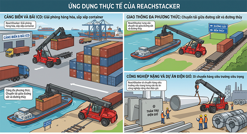 ung xe reachstaker